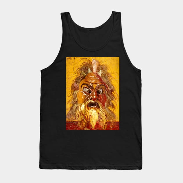 Satyr Mask Tank Top by Mosaicblues